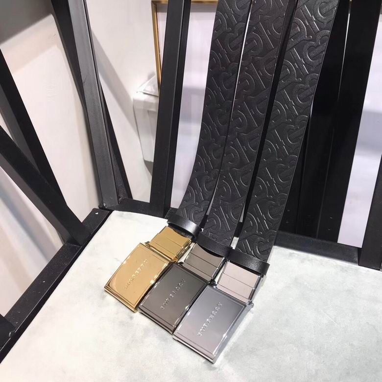 Burberry Belt 34mmX95-125CM 7d59