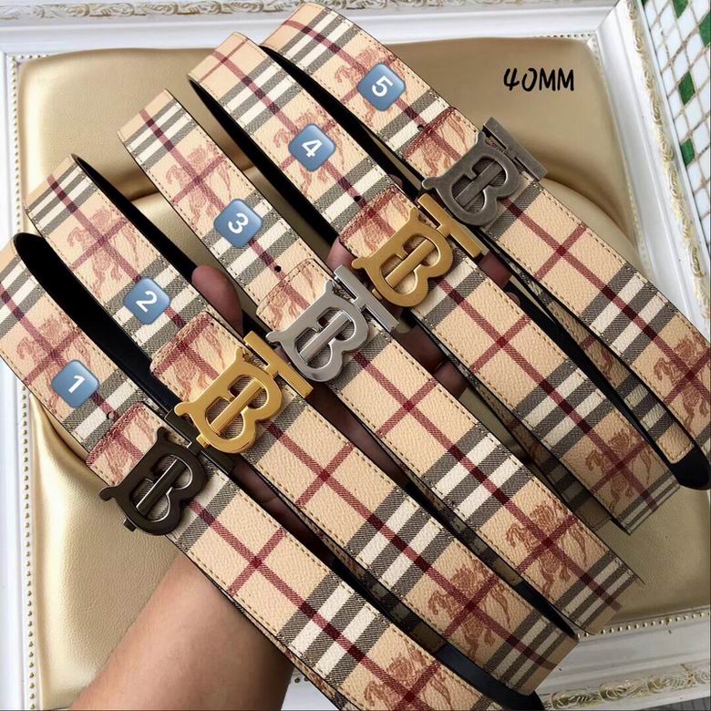 Burberry Belt 40mmX95-125CM 7d01