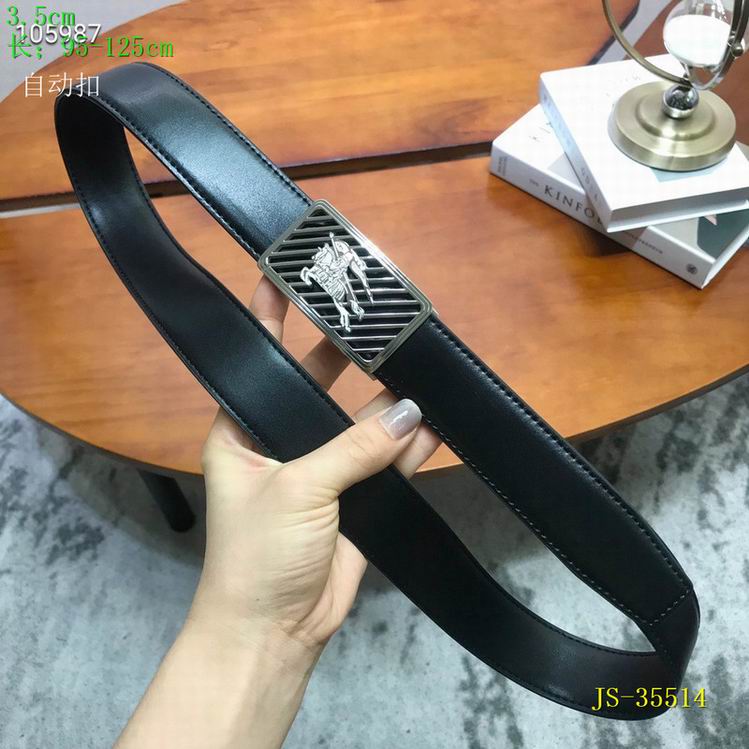 Burberry belt 自动扣 35mmX95-125cm 8L53