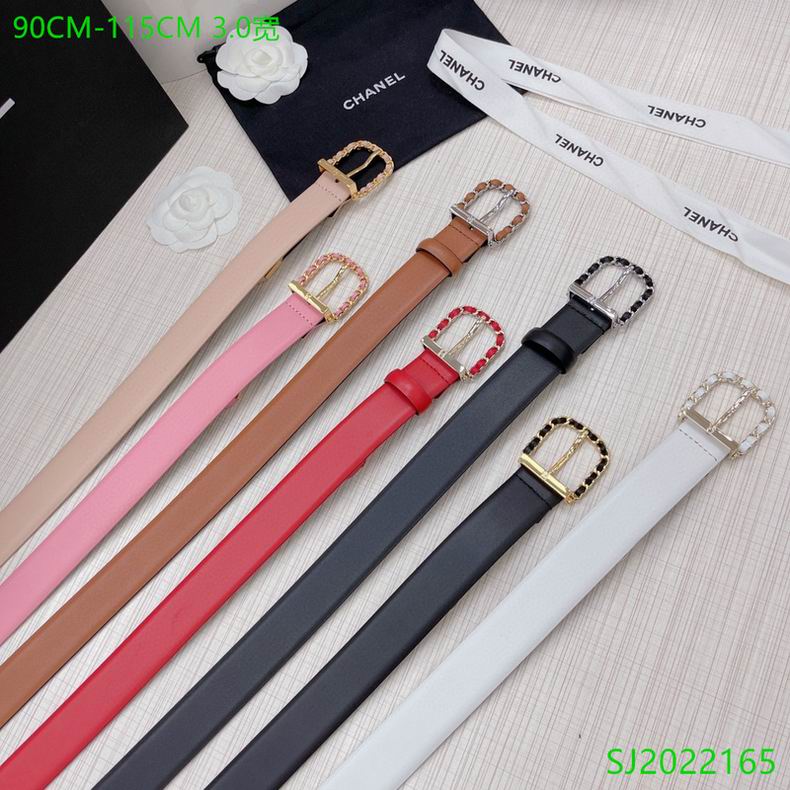 Chanel Belt 30mmX95-110cm 7D180