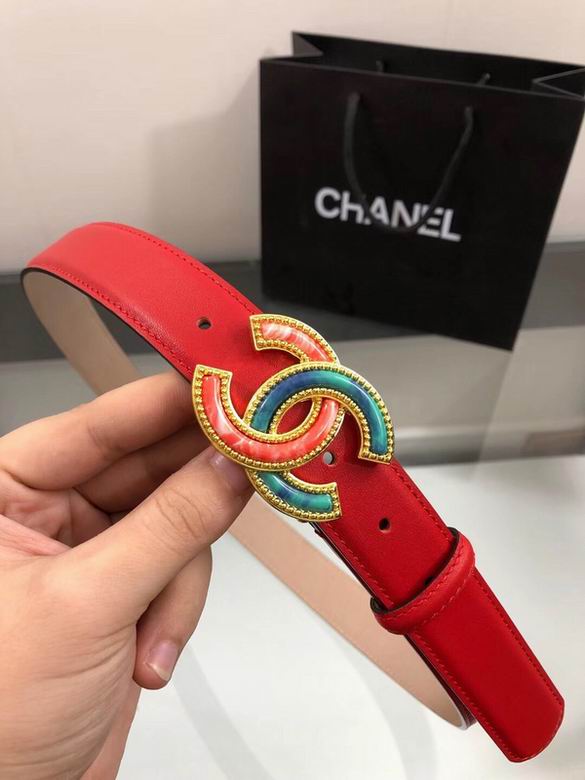 Chanel Belt 30mmX95-110cm 7D74