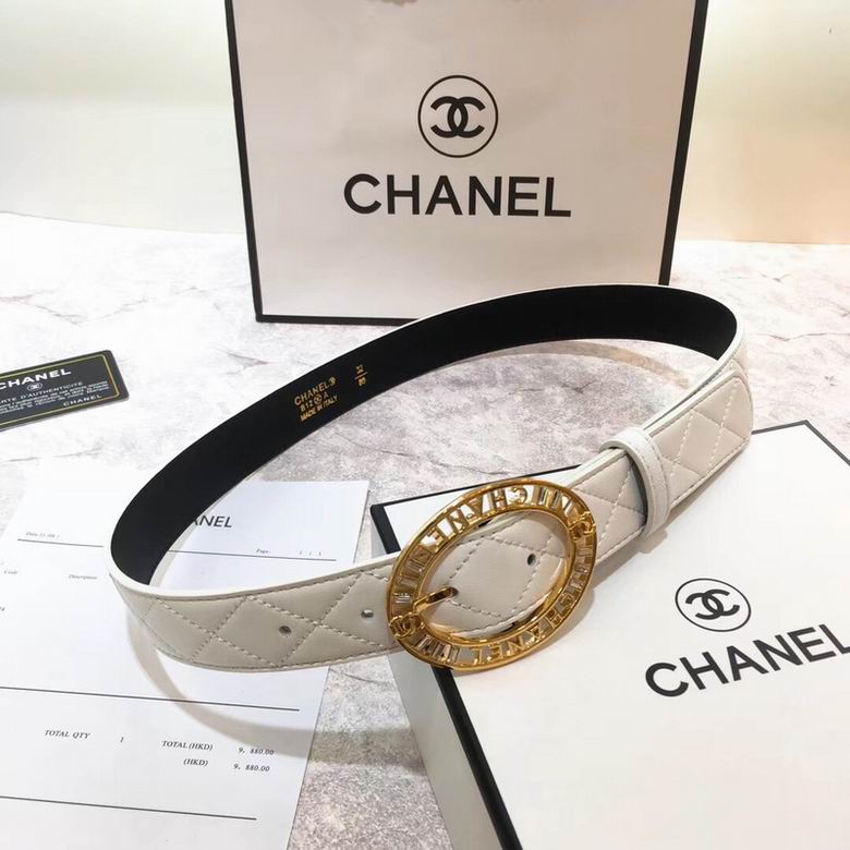 Chanel Belt 30mmX95-110cm 7D40