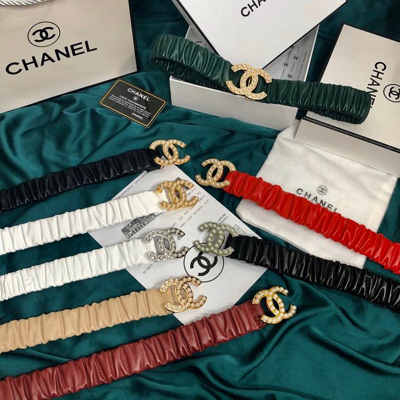Chanel Belt 30mmX95-110cm 7D42