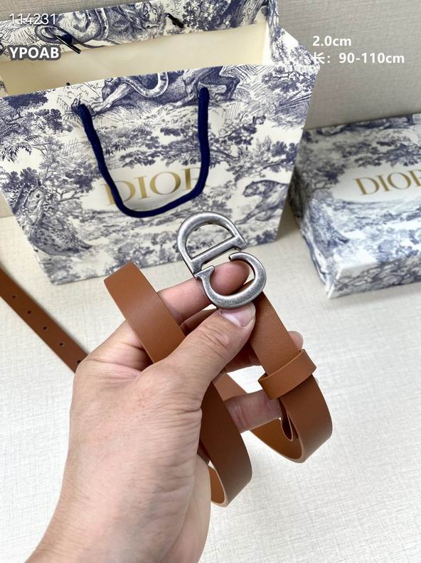 Dior Belt 20mmX90-110cm 8L03