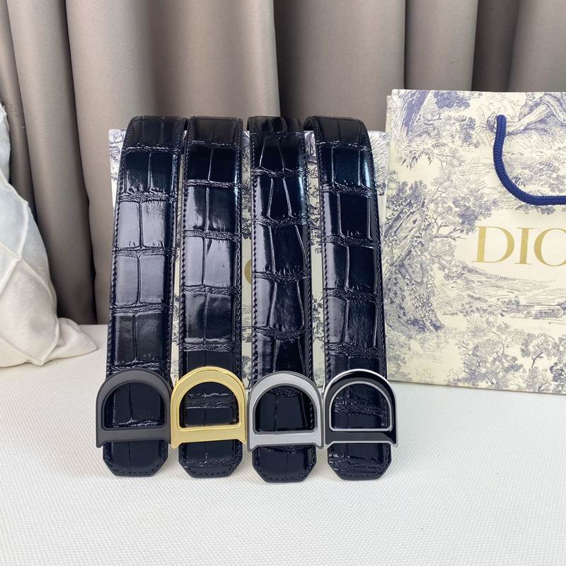Dior belt 35mmX95-125cm 7D19