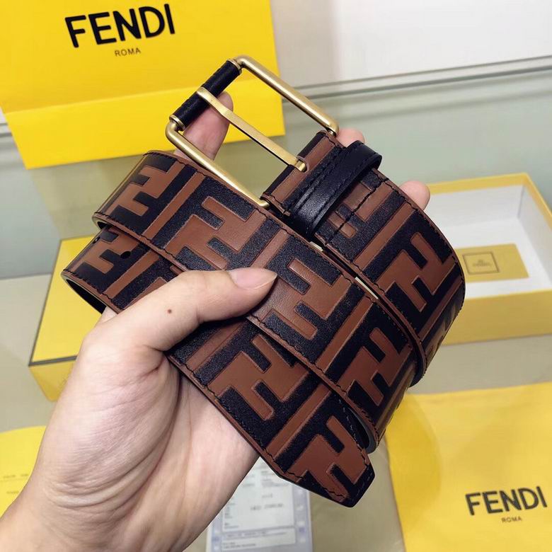 Fendi Belt 38mmX95-125cm 7D46