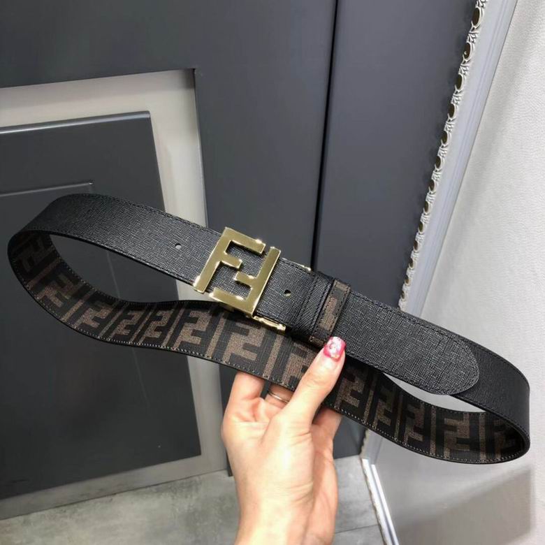 Fendi Belt 38mmX95-125cm 7D36