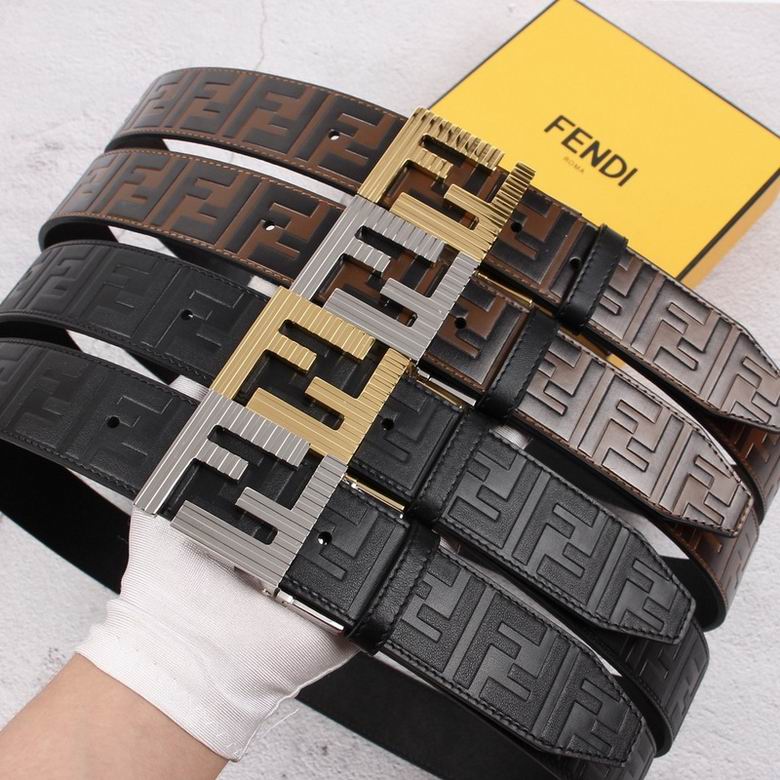 Fendi Belt 38mmX95-125cm 7D33