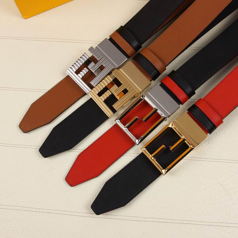 Fendi Belt 38mmX95-125cm 7D72