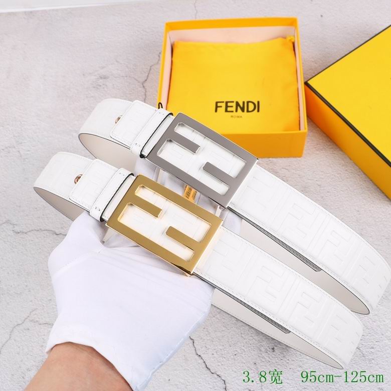 Fendi Belt 38mmX95-125cm 7D116