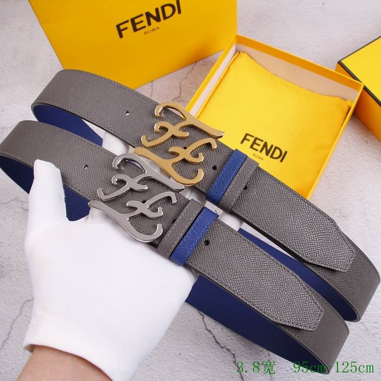 Fendi Belt 38mmX95-125cm 7D111