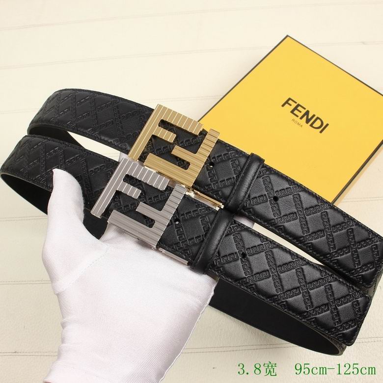 Fendi Belt 38mmX95-125cm 7D102