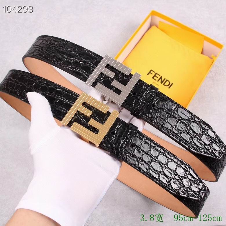 Fendi Belt 38mmX95-125cm 7D99