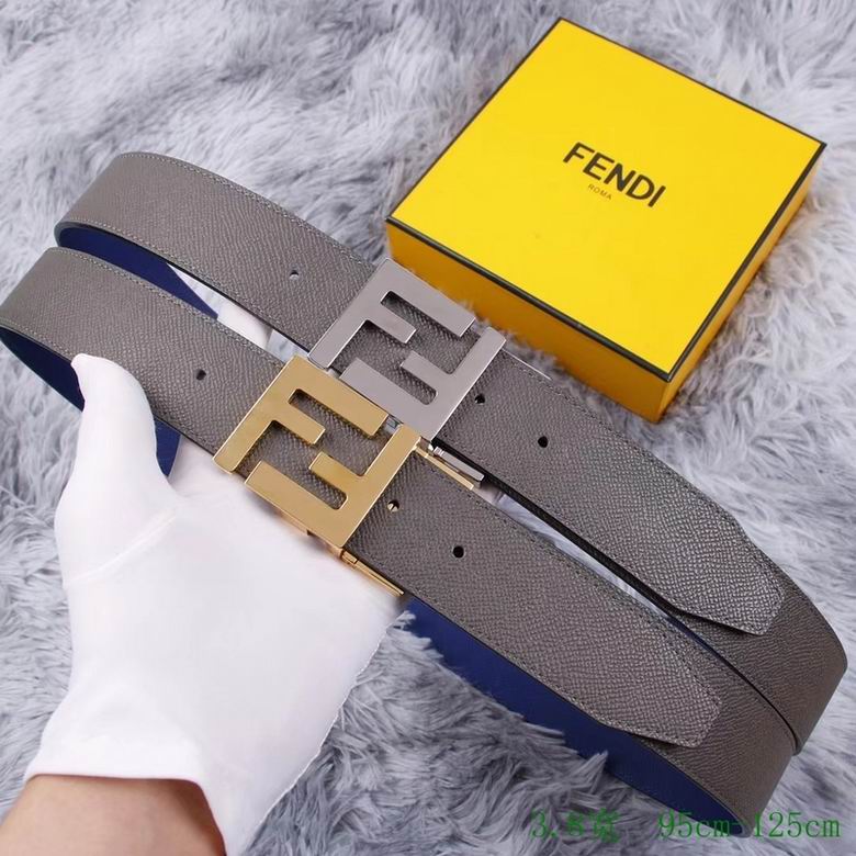 Fendi Belt 38mmX95-125cm 7D97