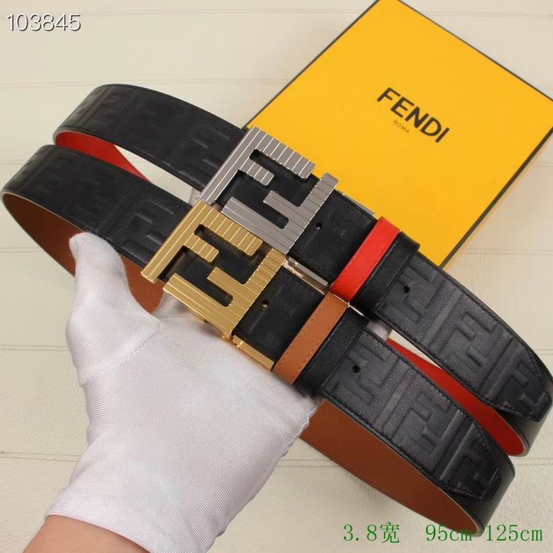 Fendi Belt 38mmX95-125cm 7D95