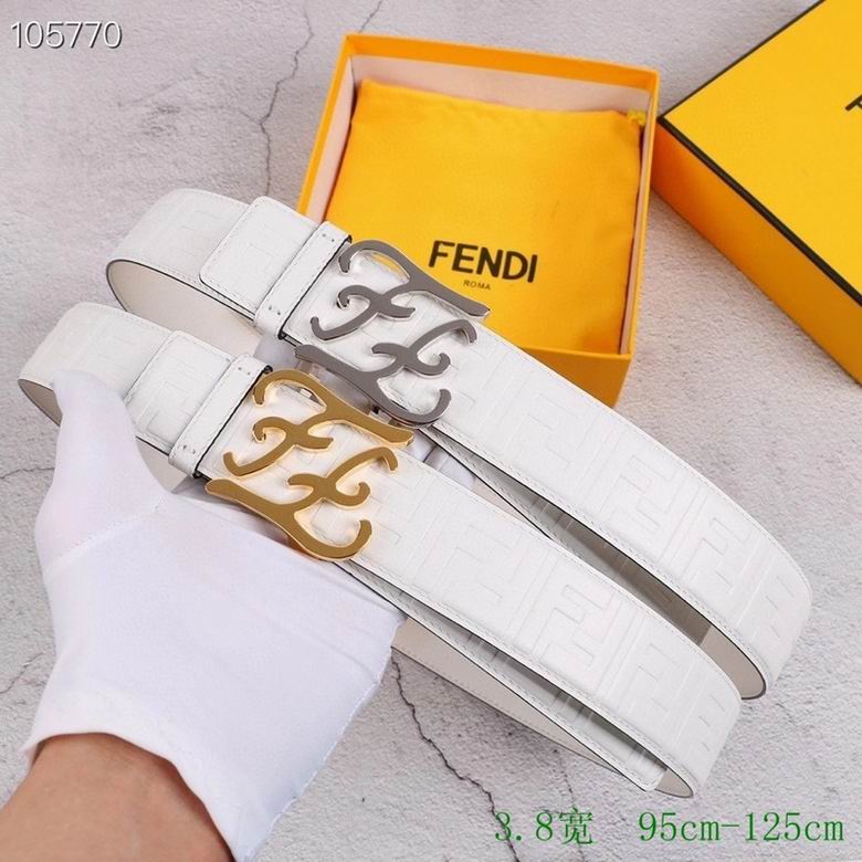 Fendi Belt 38mmX95-125cm 7D94