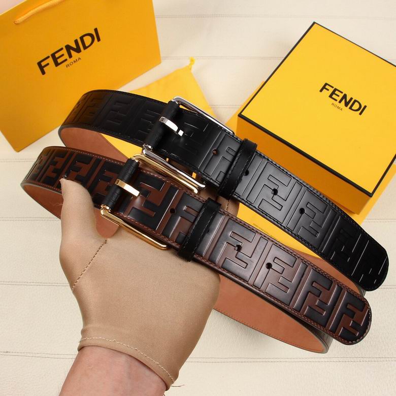 Fendi Belt 38mmX95-125cm 7D57