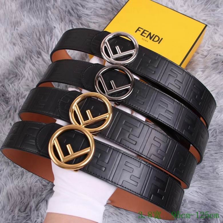 Fendi Belt 38mmX95-125cm 7D98