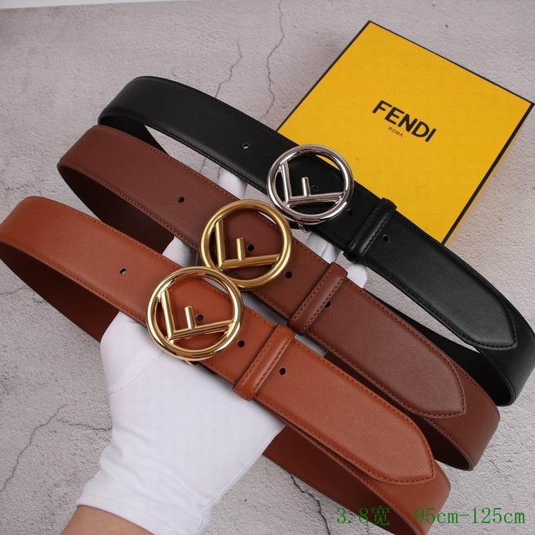 Fendi Belt 38mmX95-125cm 7D122