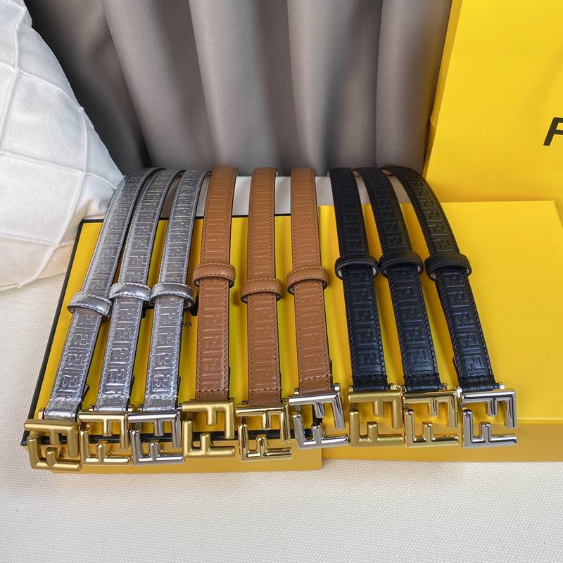 Fendi belt 20mmX95-110cm 7D06