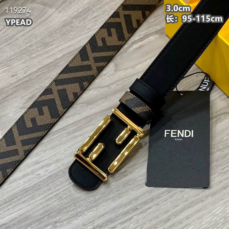 Fendi belt 30mmX95-115cm 8L14