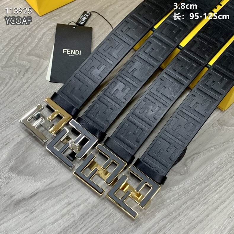 Fendi Belt 38mmX95-125cm 8L06