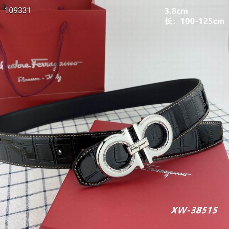 Ferragamo Belt 38mmX100-125cm 8L02