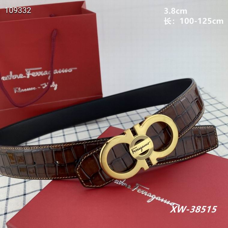 Ferragamo Belt 38mmX100-125cm 8L03