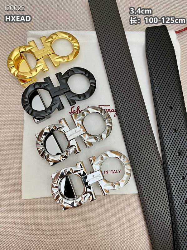 2025Ferragamo belt 34mm