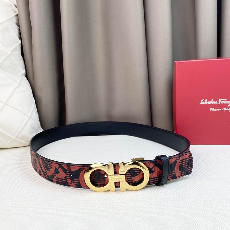 Ferragamo belt 35mmX95-125cm 7D14
