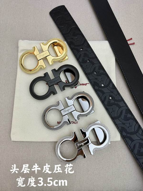 Ferragamo belt 35mmX95-125cm 7D25