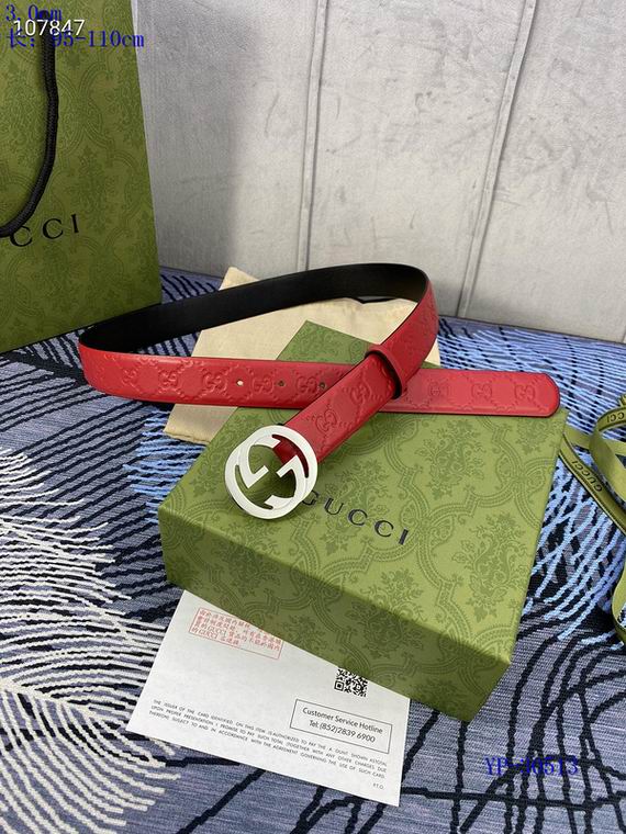 Gucci belt 30mm 95-110cm 8L02