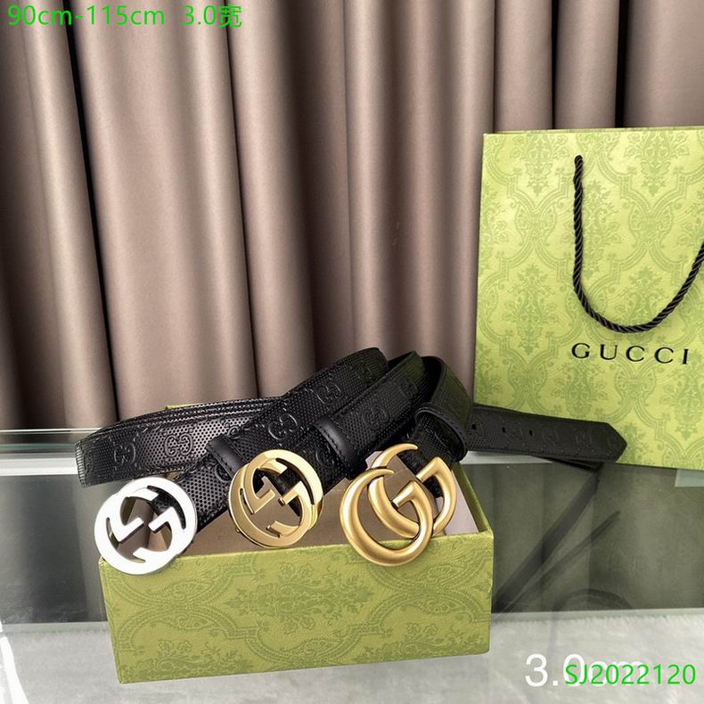 Gucci Belt 30mmX90-115cm 7D04