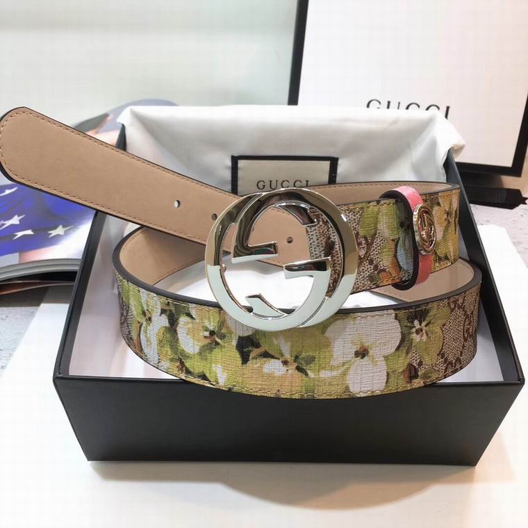 Gucci Belt 34mmX95-125cm 7D62