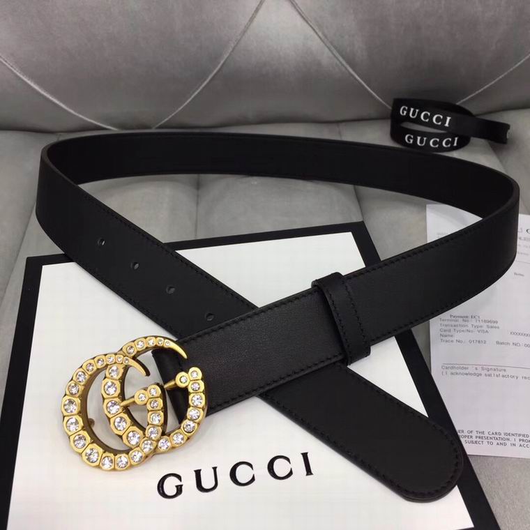 Gucci Belt 34mmX95-125cm 7D53