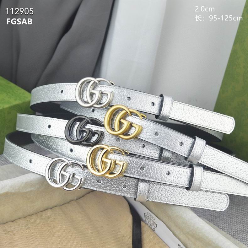 Gucci belt 20mmX95-125cm 8L02
