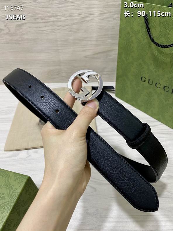 Gucci belt 30mmX90-115cm 8L01