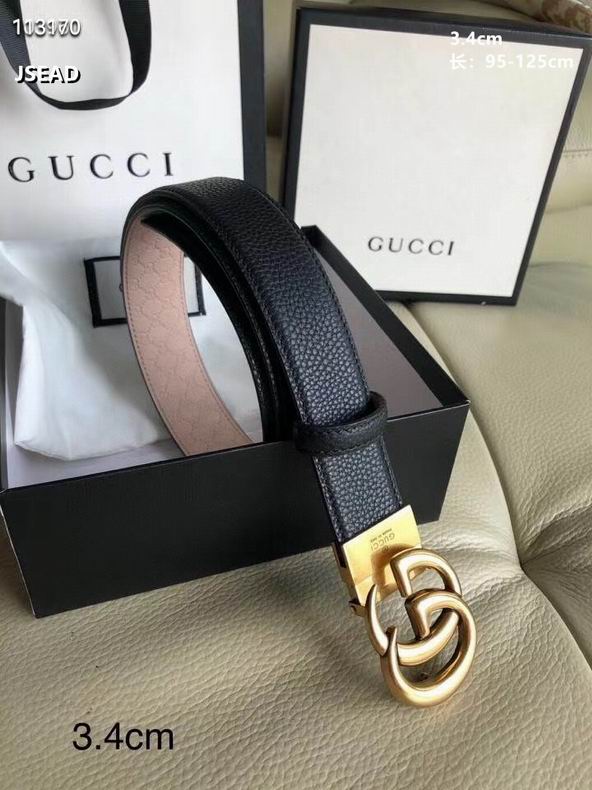 Gucci belt 34mm 95-125cm 8L18