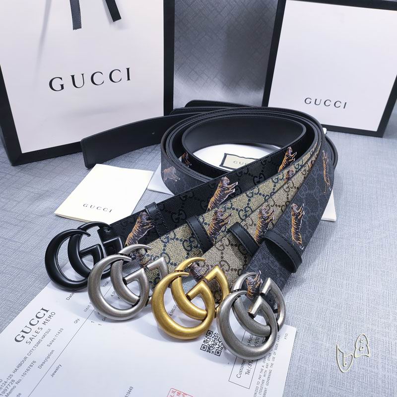 Gucci belt 38mmX80-125cm lb09