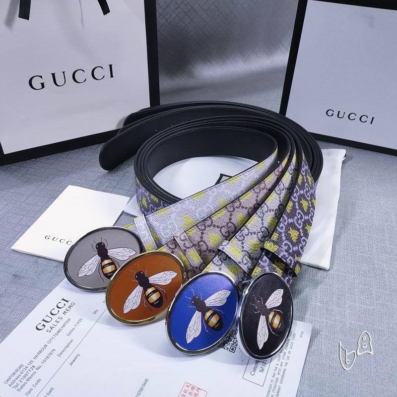 Gucci belt 38mmX80-125cm lb04