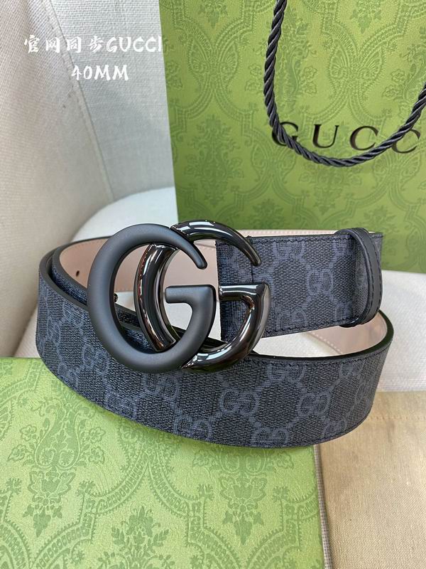 Gucci belt 40mmX95-125cm 7D01