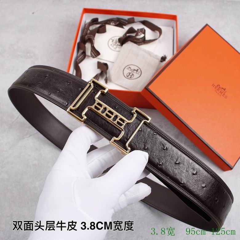 Hermes Belt 38mmX95-125cm 7D95