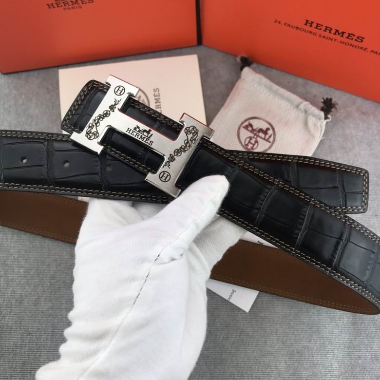 Hermes Belt 38mmX95-125cm 7D16