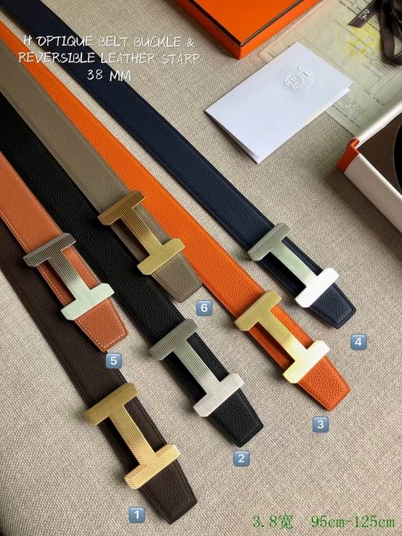 Hermes Belt 38mmX95-125cm 7D82