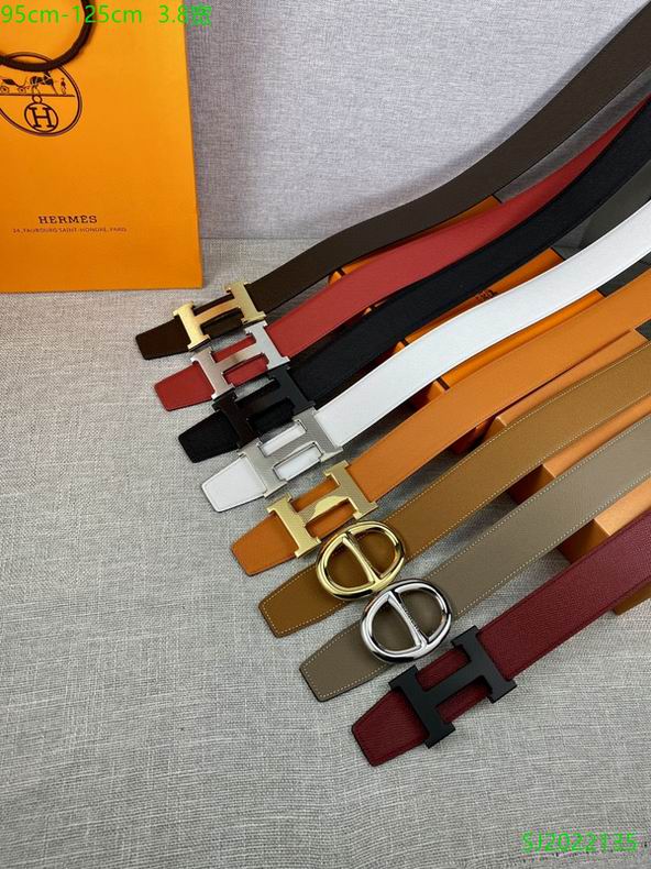 Hermes Belt 38mmX95-125cm 7D117