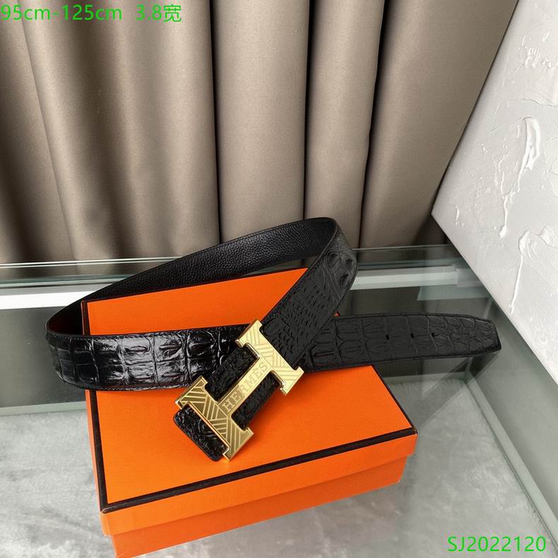 Hermes Belt 38mmX95-125cm 7D105