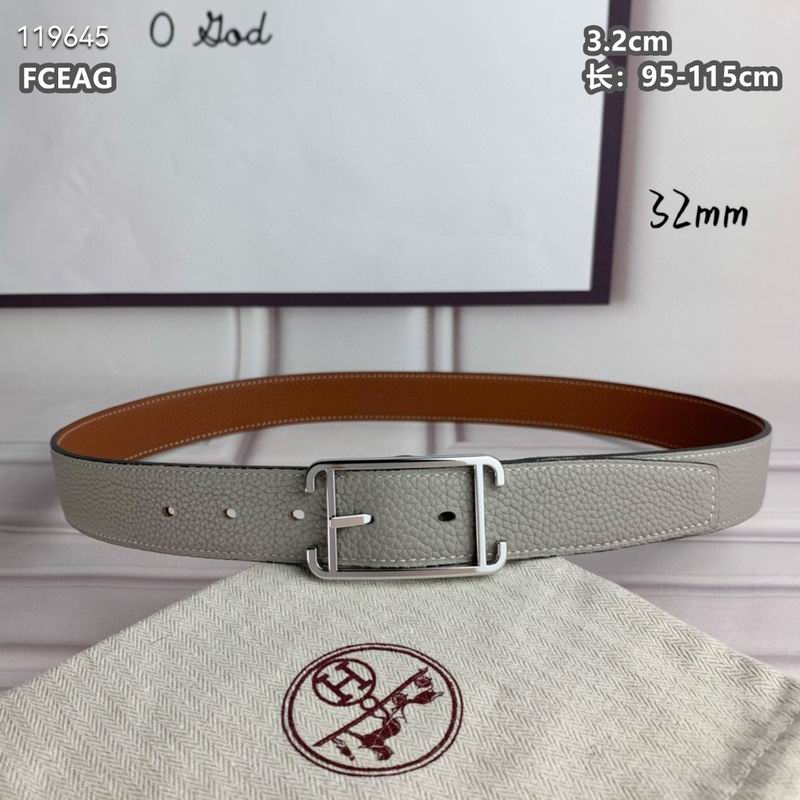 Hermes belt 32mmX95-115cm 8L040801