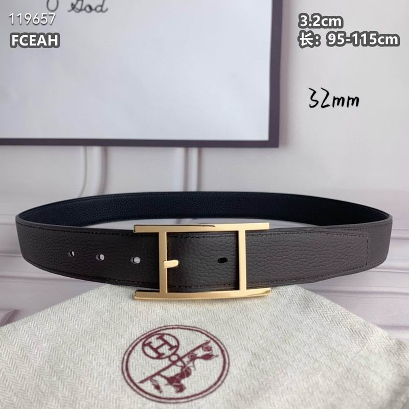 Hermes belt 32mmX95-115cm 8L040802