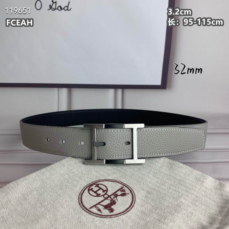 Hermes belt 32mmX95-125cm 8L040803