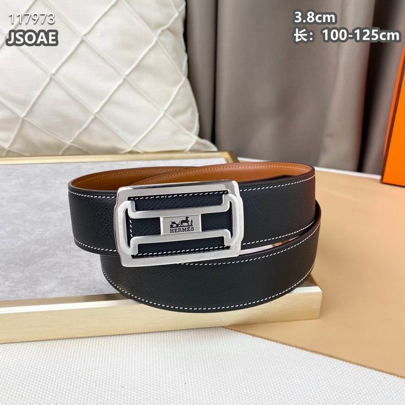 Hermes belt 38mmX100-125cm 8L010801